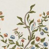 Papier peint floral et végétal Mandalay  - Little Greene | Bleu Tortue